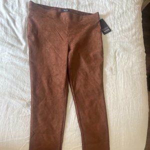 NYDJ Brown Suede Leggings